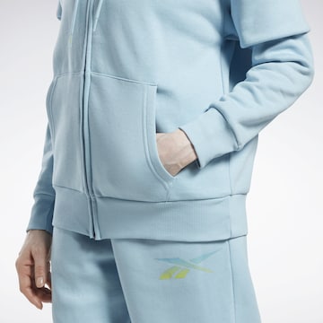 Reebok Sportsweatjacke 'Doorbuster' in Blau