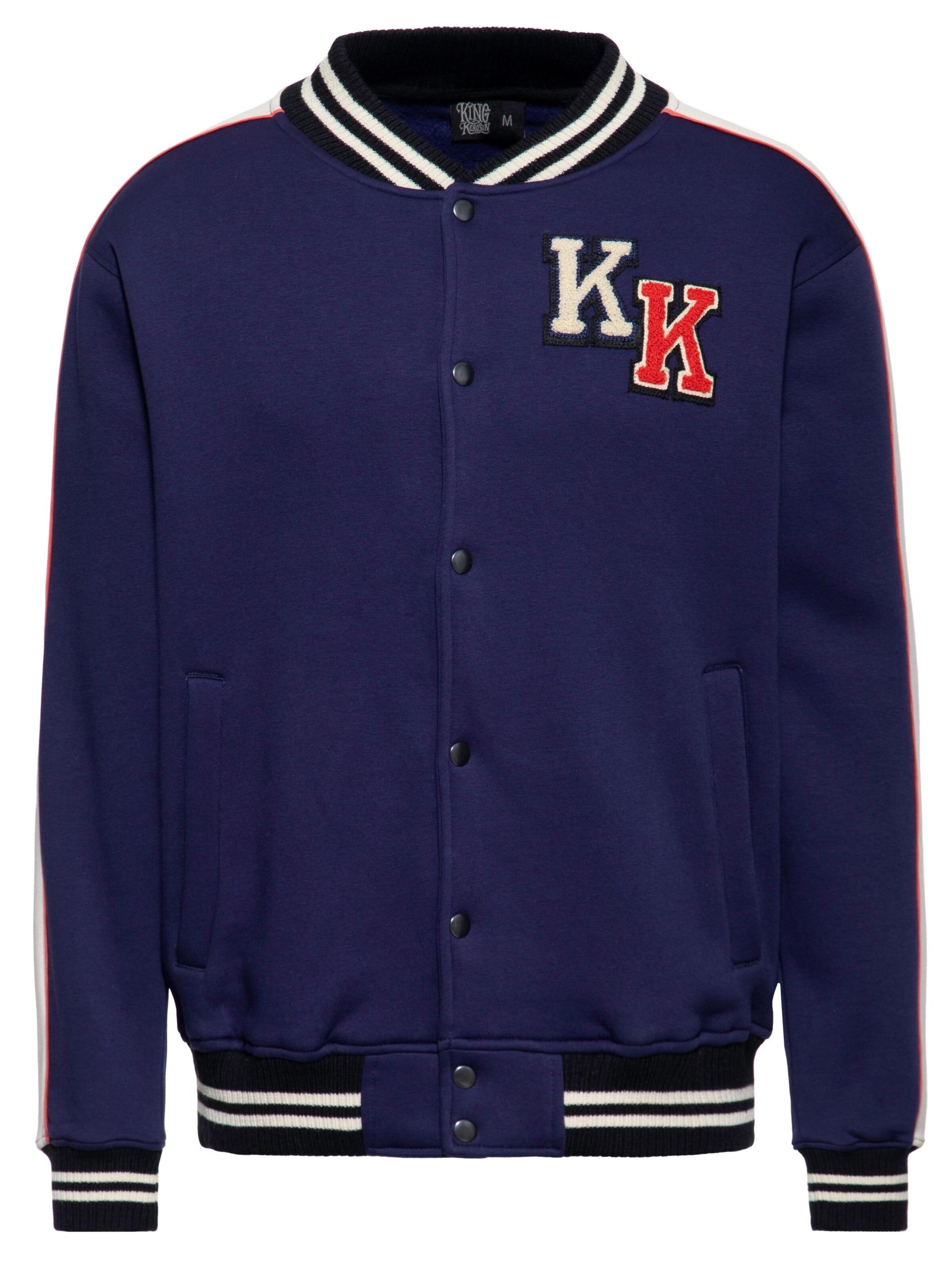 King Kerosin Between-Season Jacket 'Speedfreak' in XXXL in Blue, Item view