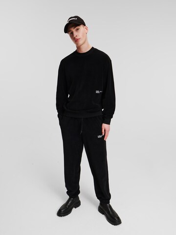 Regular Pantalon KARL LAGERFELD JEANS en noir