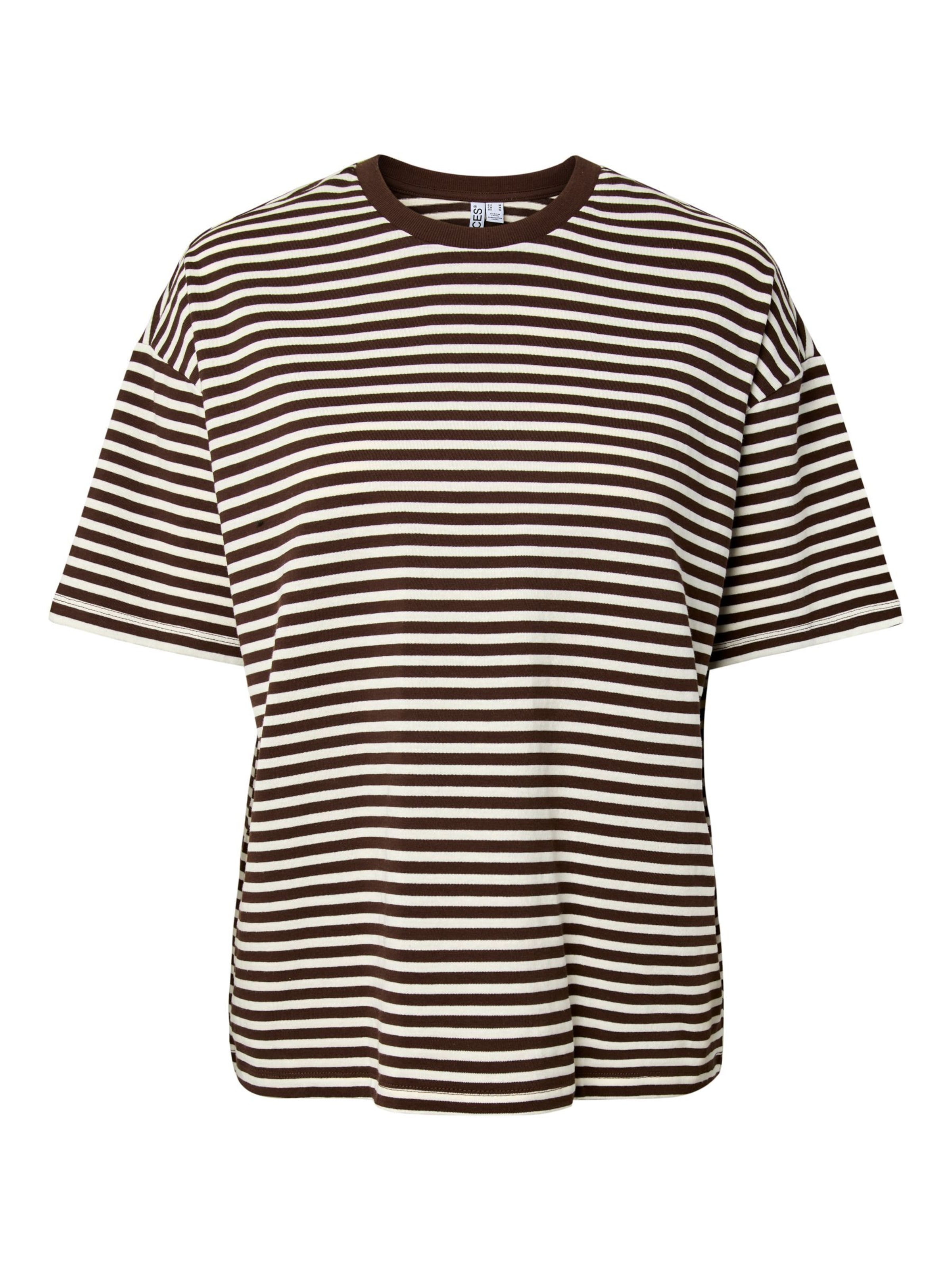 PIECES Shirts 'PCSadie' i brun: forside