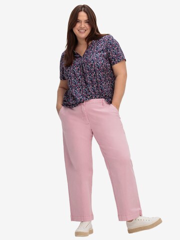 SHEEGO Loose fit Pants in Pink