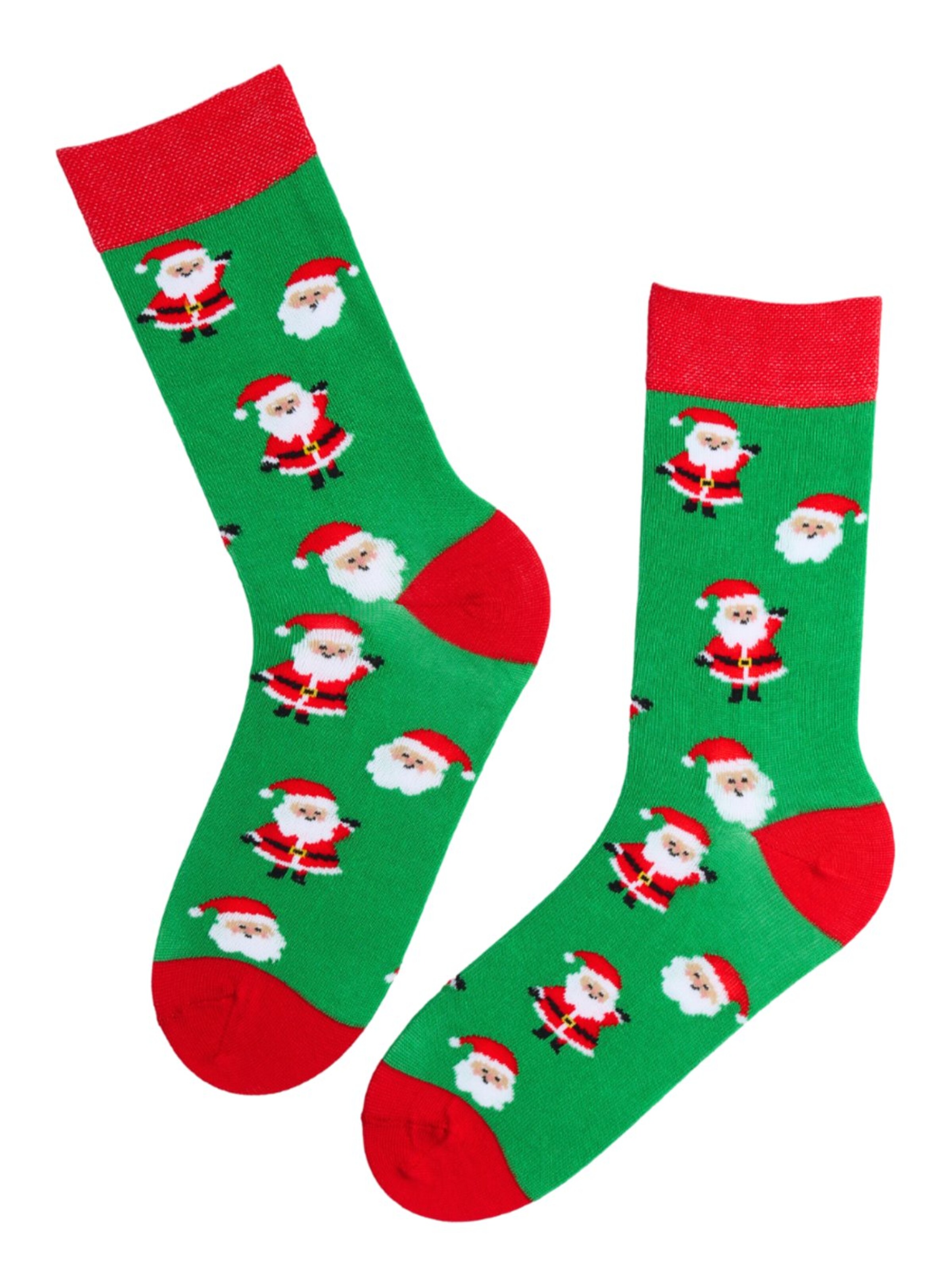Sokisahtel Chaussettes 'VALERI' en 40-45 en vert, Vue avec produit