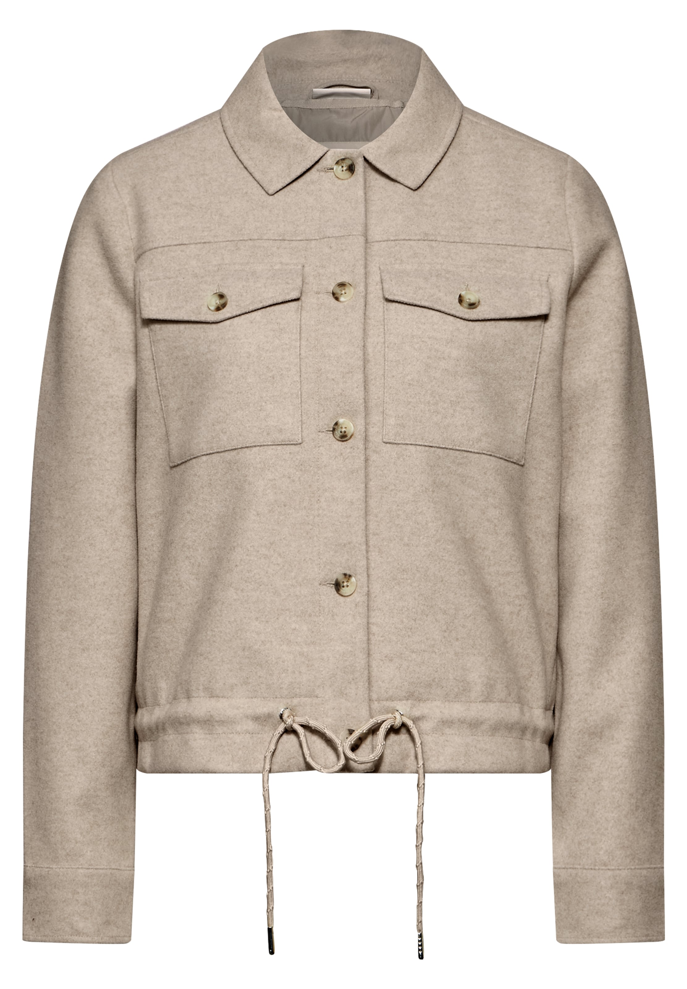 STREET ONE Jacke in Beige: Vorderseite