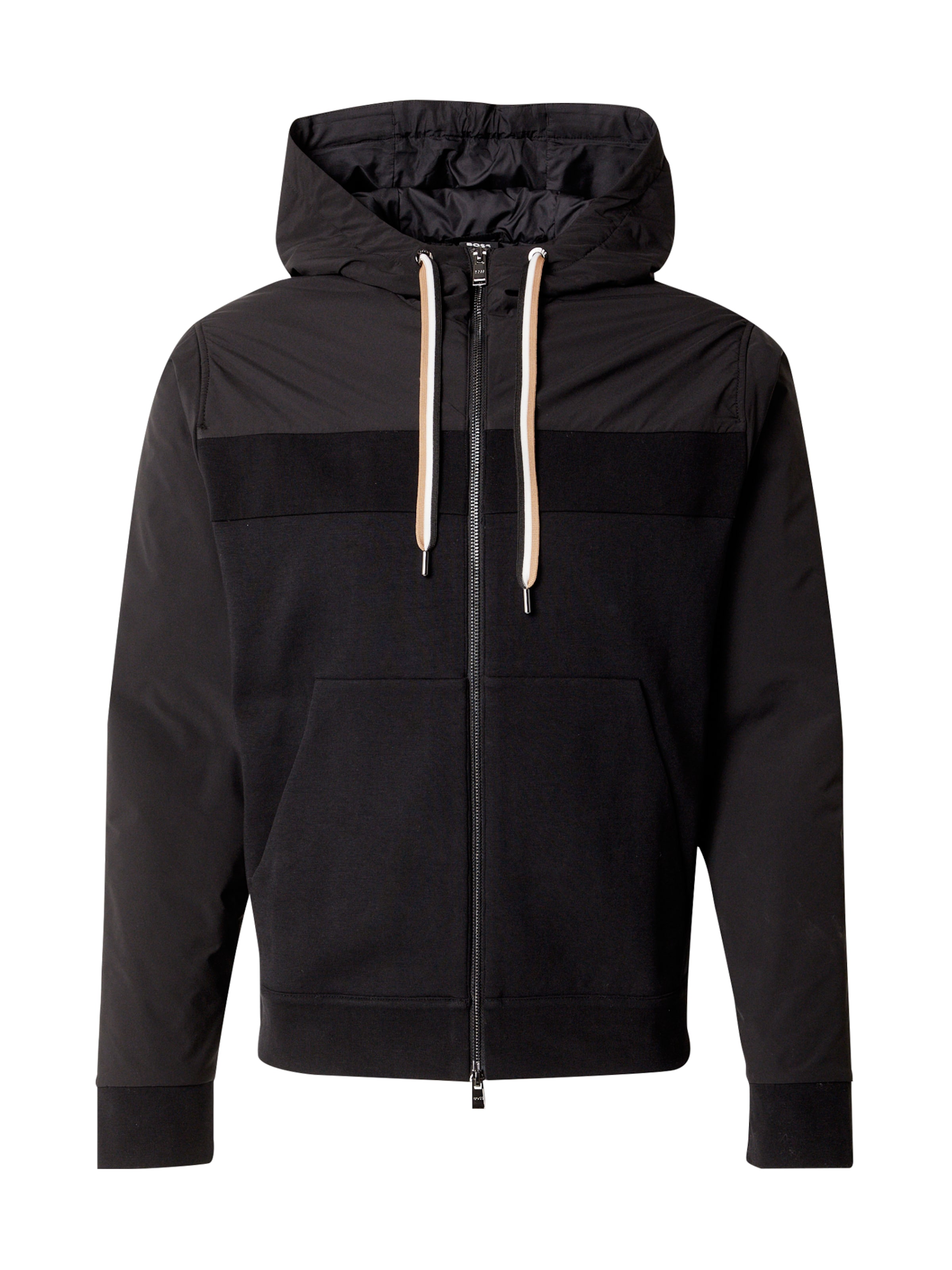 Veste mi-saison 'Seeger 300' BOSS en noir : devant