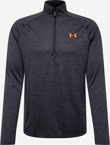 UNDER ARMOUR Sportovní mikina 'Tech' – černá: přední strana