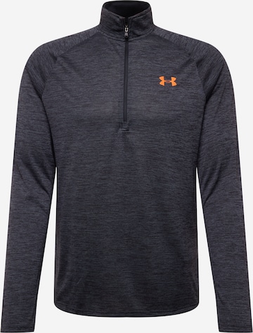 UNDER ARMOUR Functioneel shirt 'Tech' in Zwart: voorkant