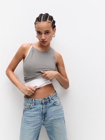 Pull&Bear Top - Sivá