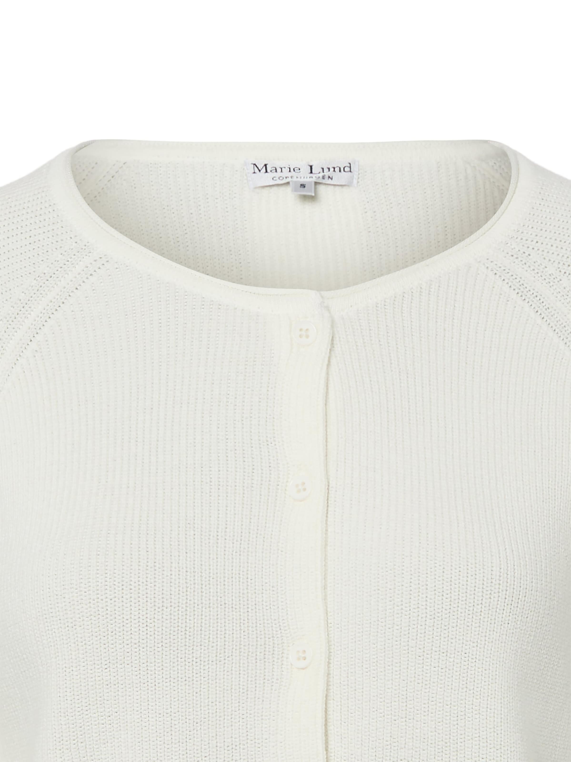 Cardigan Marie Lund en blanc
