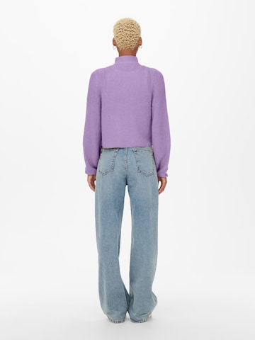 ONLY Sweater 'Ava Nicoya' in Purple