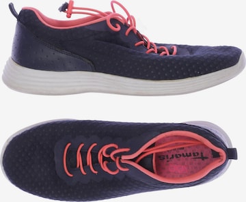 Tamaris Sneakers Trainers in 39 in Marine Blue ABOUT YOU
