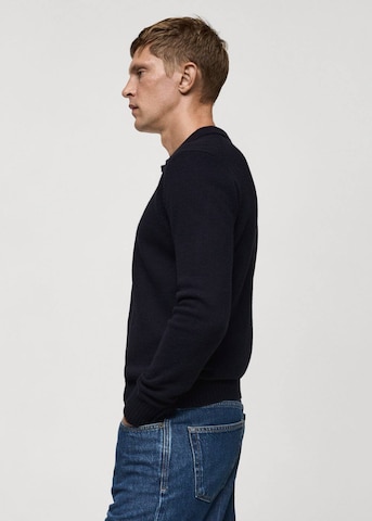 MANGO MAN Pullover 'Lotuss' in Blau