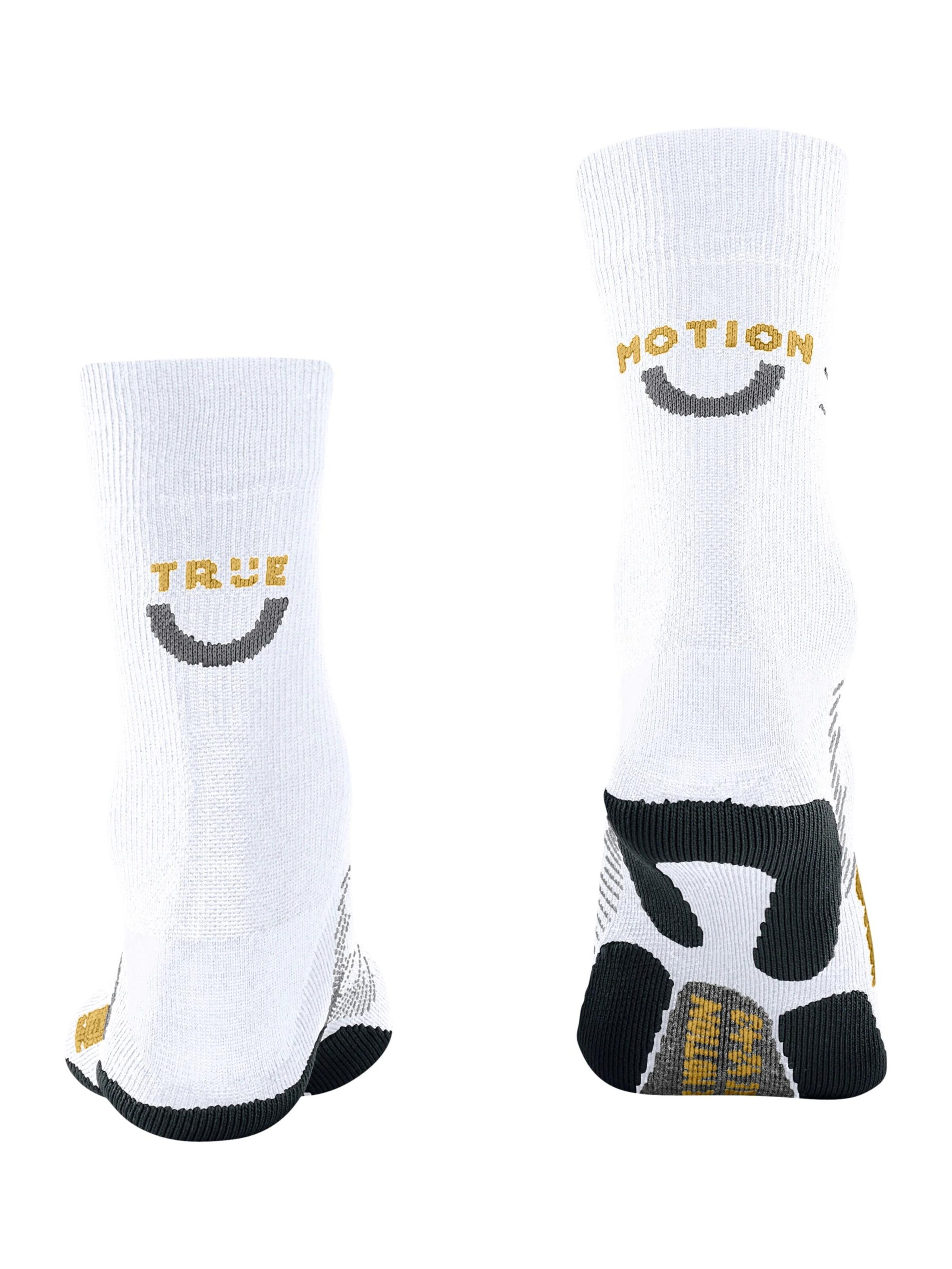 FALKE Athletic Socks 'RU True Motion' in White