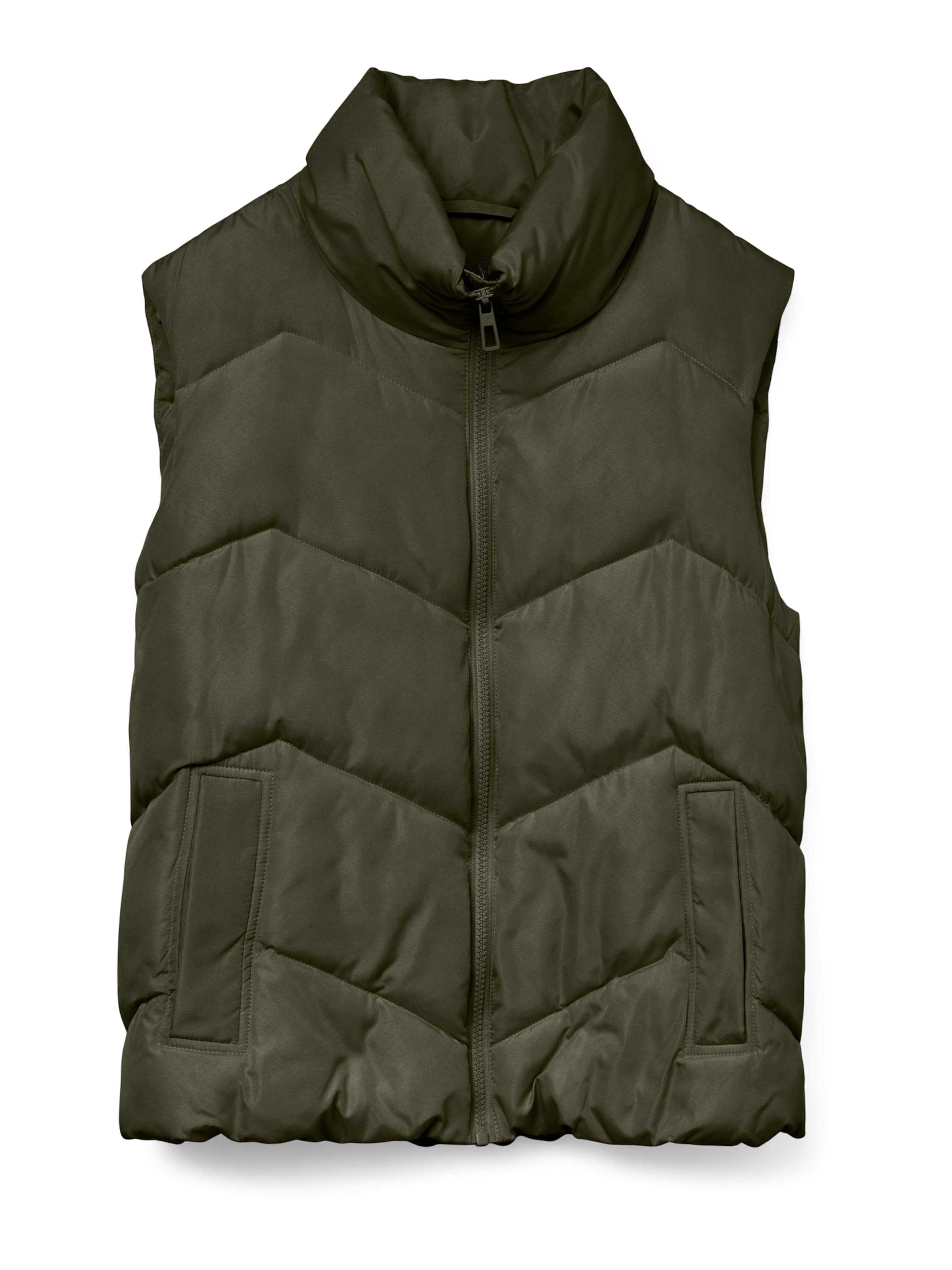 VERO MODA Vest 'VMLIGAEVA' in Green: front