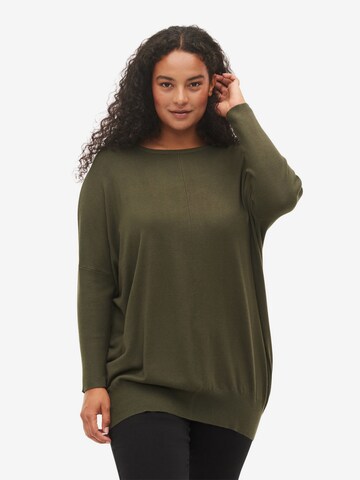 Zizzi - Pullover 'MCARRIE' em verde: frente