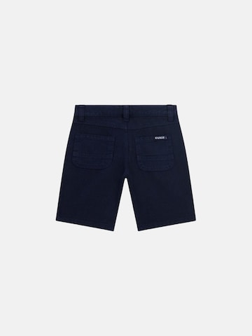 GUESS KIDS Regular Trousers 'PANTALONCINO' in Blue