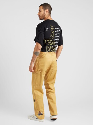 Carhartt WIP Loosefit Hose 'Ducks Single Knee' in Braun
