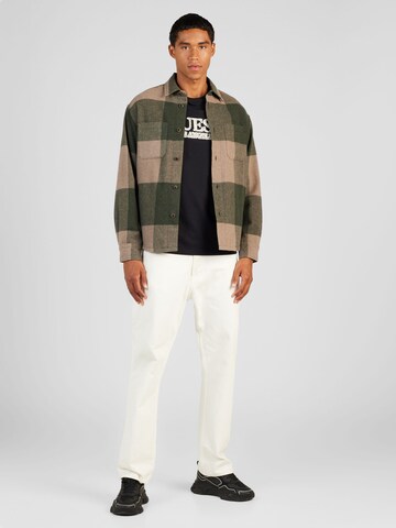 GUESS - Camiseta 'LOS ANGELES' en negro