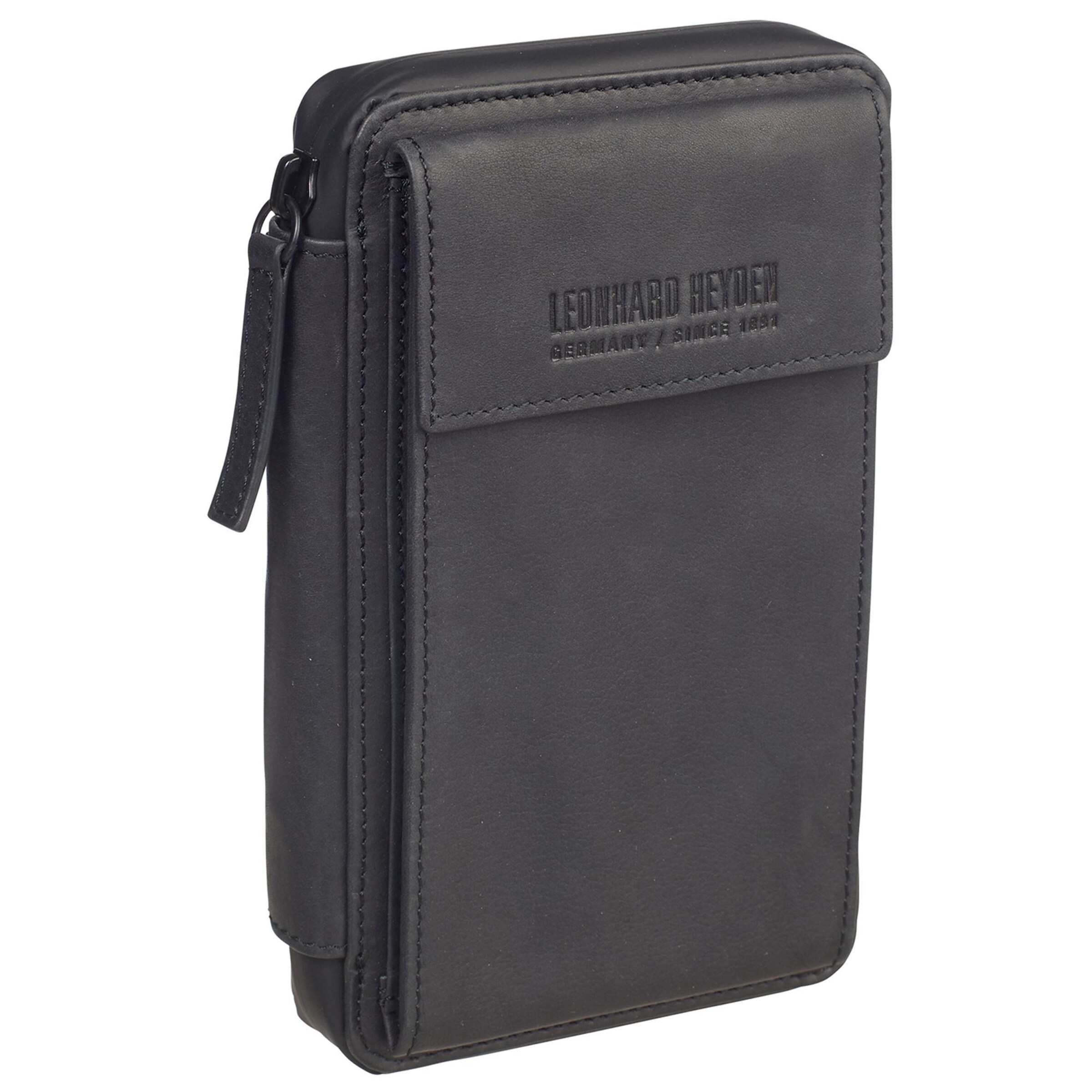 LEONHARD HEYDEN Smartphone Case 'Den Haag ' in Black: front