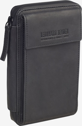Custodia per smartphone 'Den Haag ' di LEONHARD HEYDEN in nero: frontale