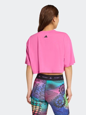 ADIDAS PERFORMANCE Performance shirt 'Adidas x Jeremy Scott' in Pink