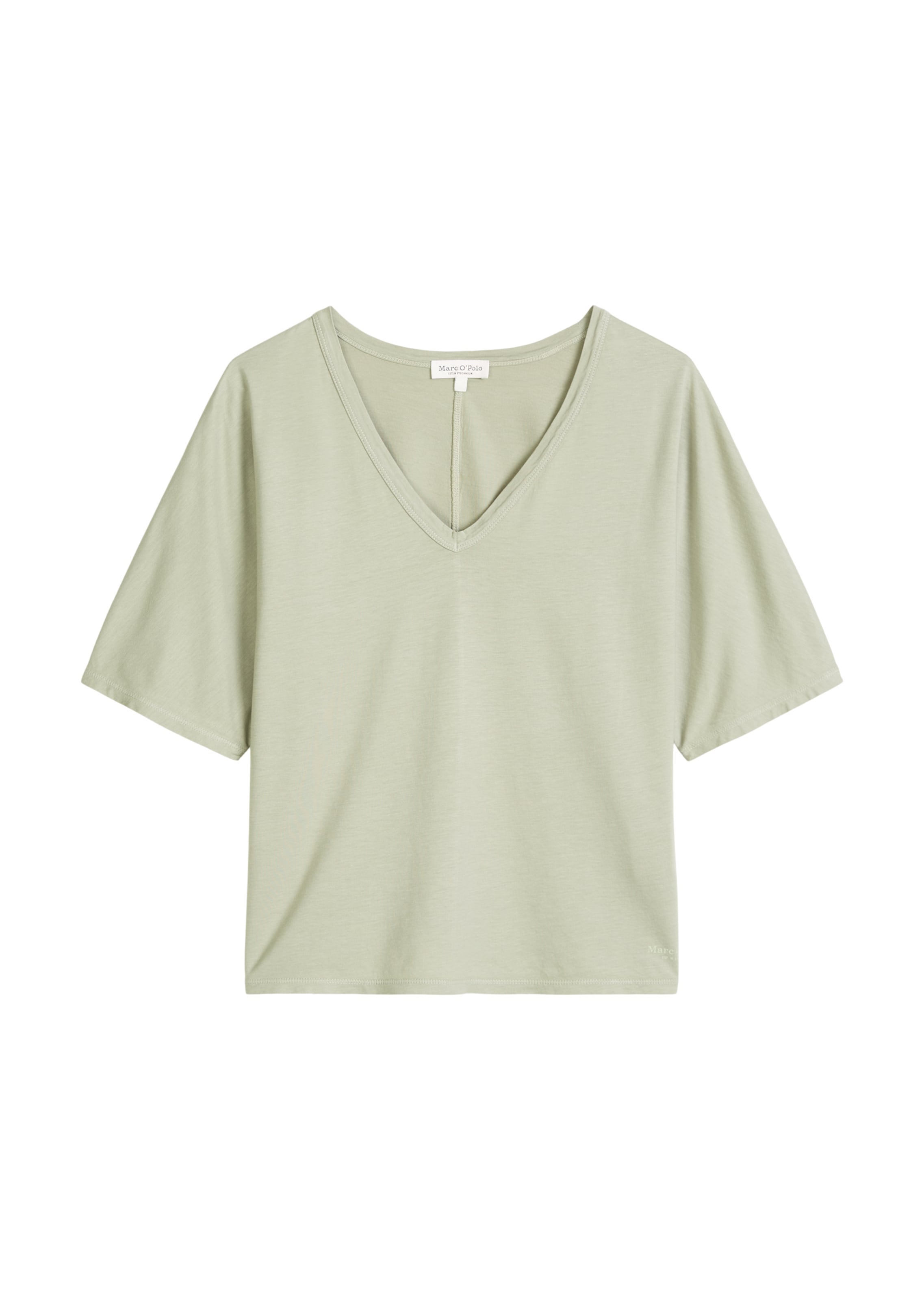 Marc O'Polo Shirt in Groen: voorkant