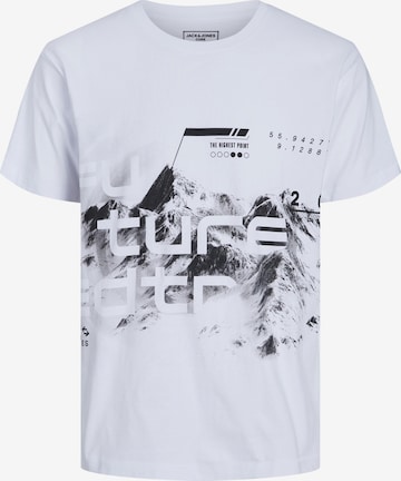 JACK & JONES T-Shirt 'SPACEY' in Weiß: predná strana