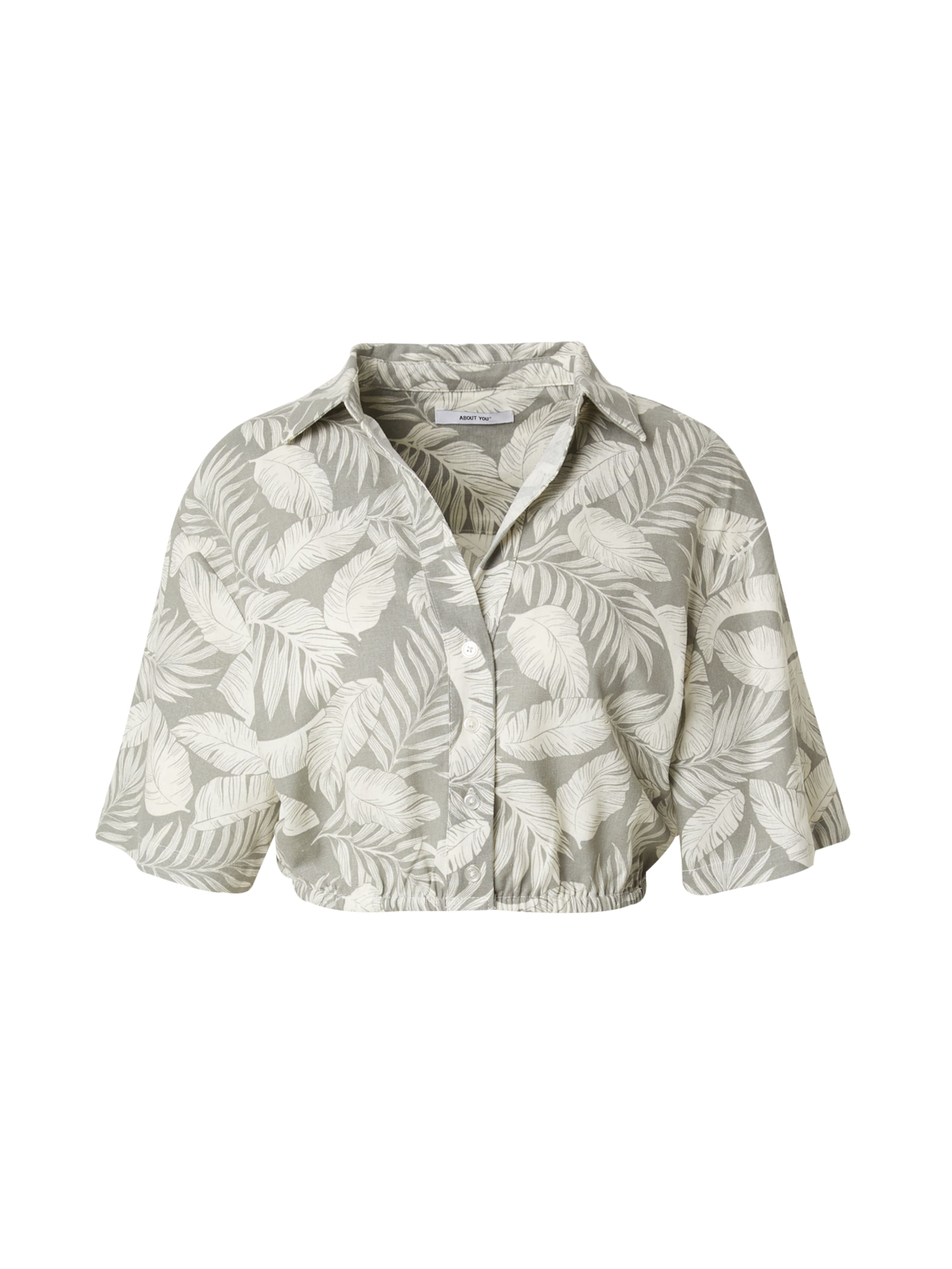 ABOUT YOU - Blusa 'Nena' en verde: frente