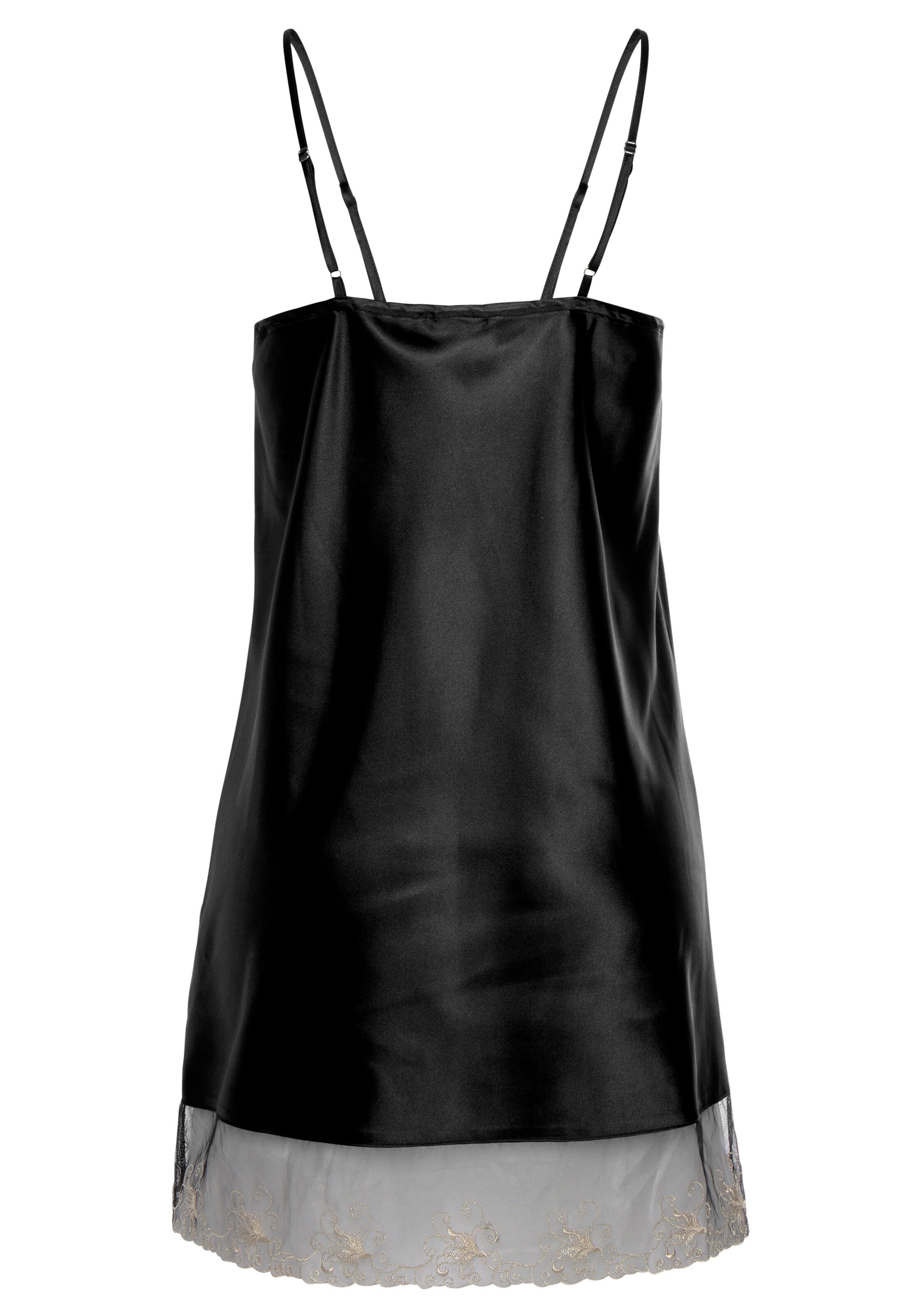 LASCANA Negližé - Čierna