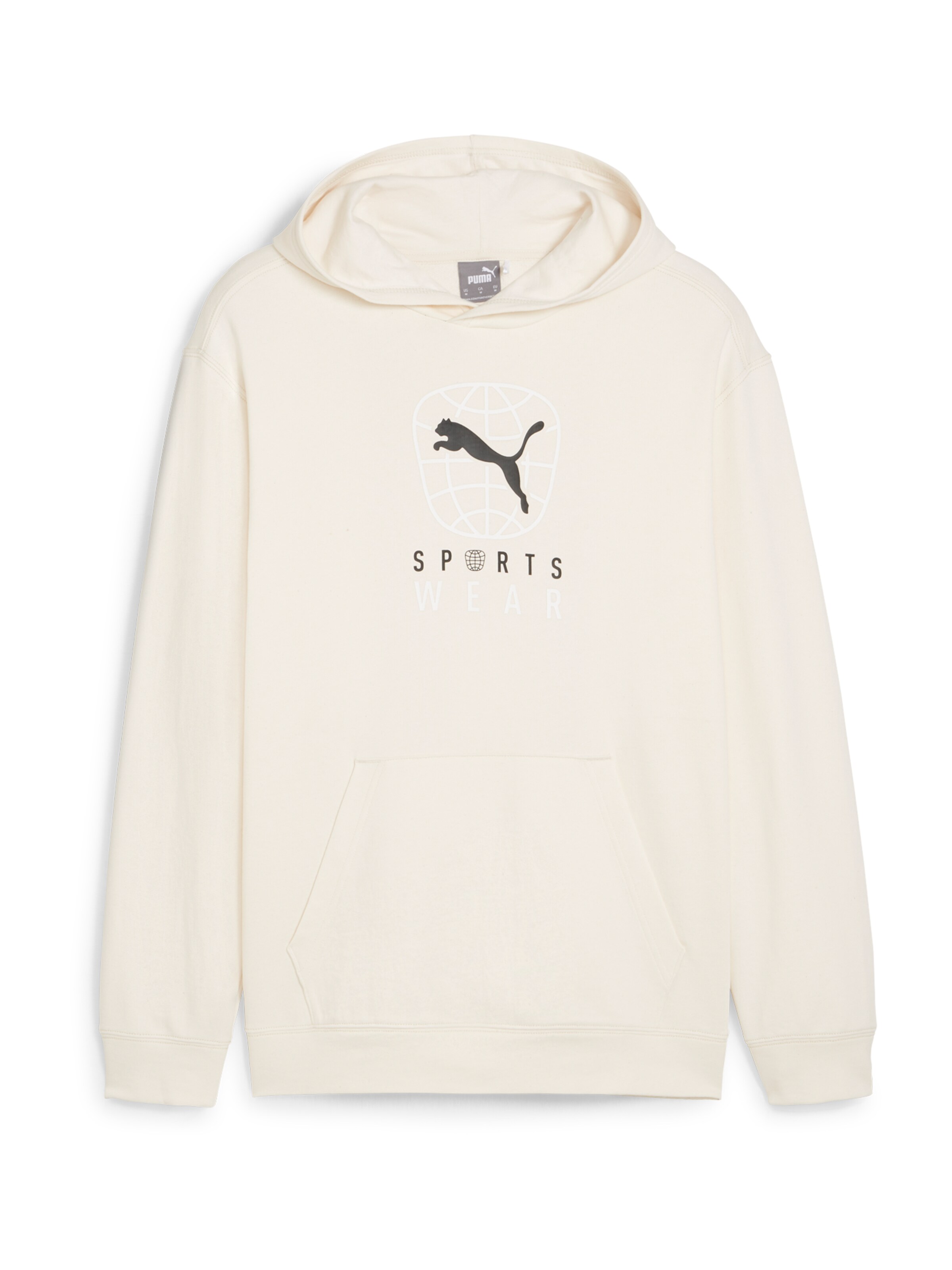 PUMA Sweatshirt in Beige: front