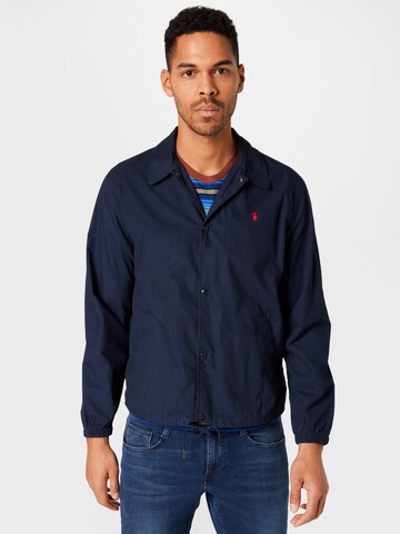 Polo Ralph Lauren Jacke 'COACH'S' in Blau: predná strana