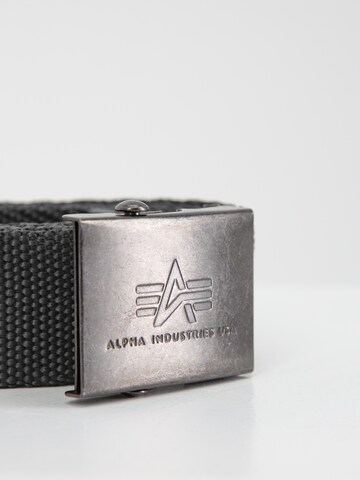 ALPHA INDUSTRIES Pasek w kolorze szary