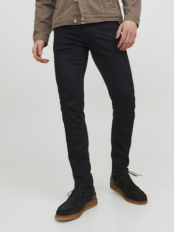 JACK & JONES Skinny Jeans 'Glenn Felix' in Zwart: voorkant