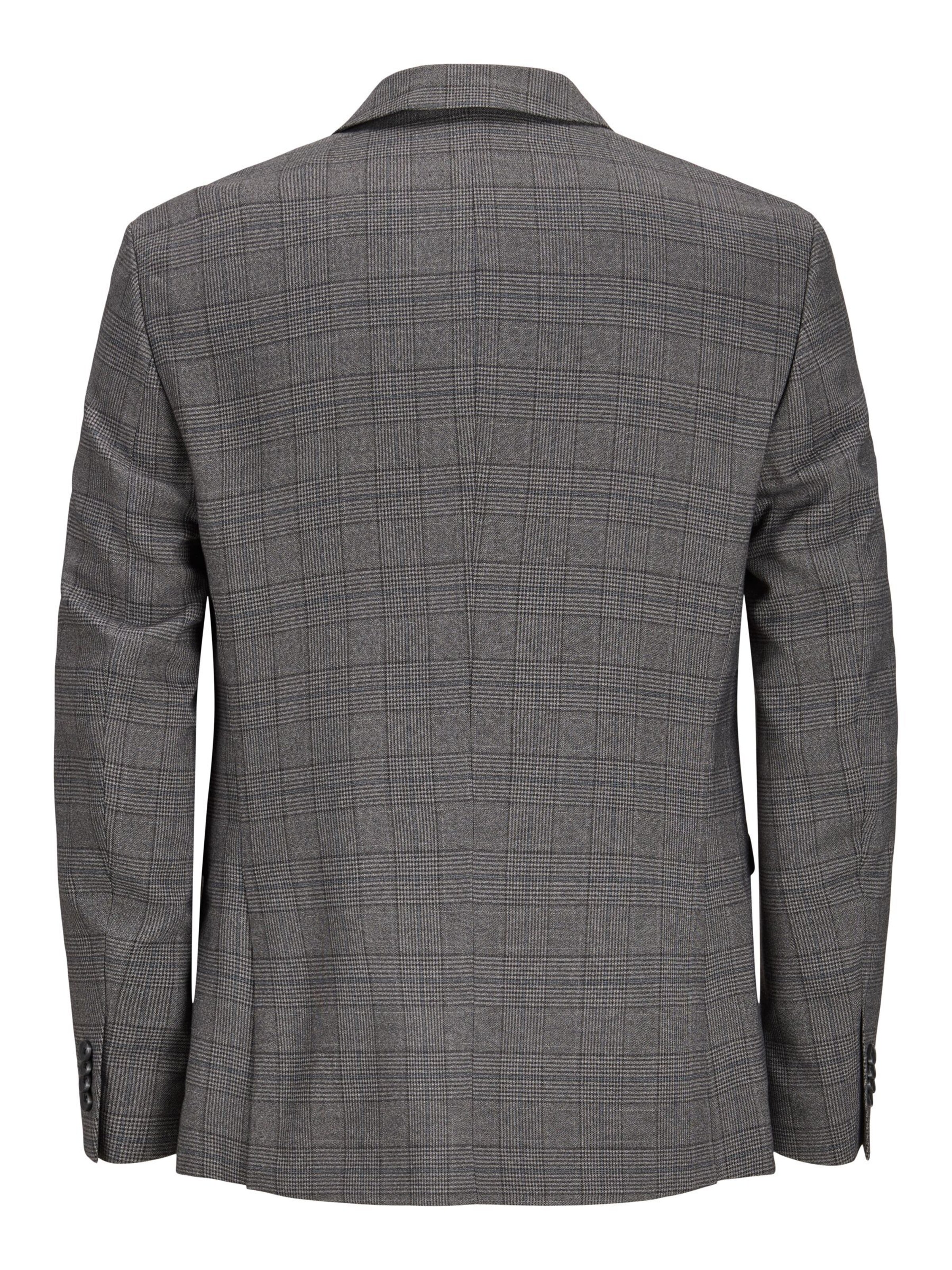 JACK & JONES - Corte superestrecho Chaqueta saco 'FRANCO' en gris