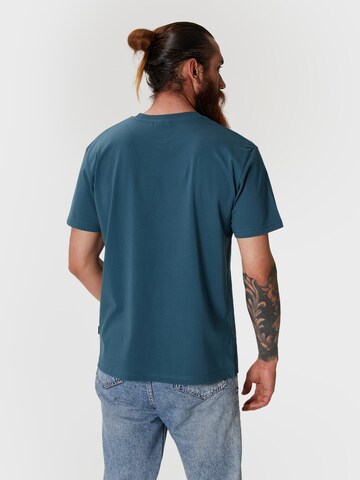 Oldskull Shirt in Blau