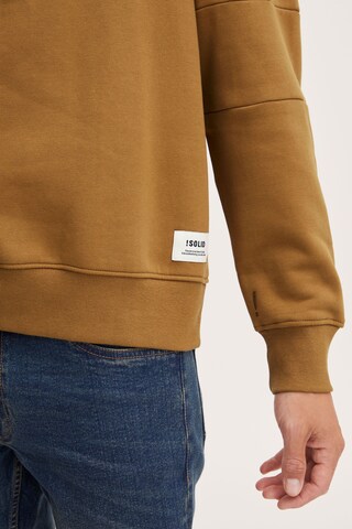 !Solid Sweatshirt 'Darton' in Braun