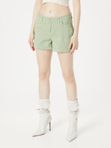Regular Pantalon Sublevel en vert : devant
