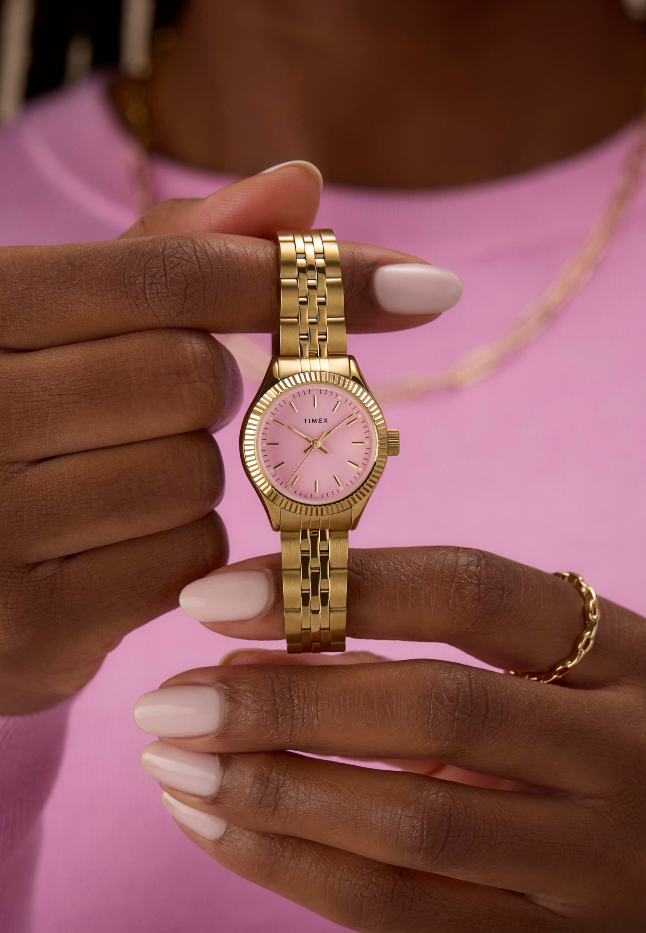 Orologio analogico ' Mini Legacy ' di TIMEX in oro: frontale