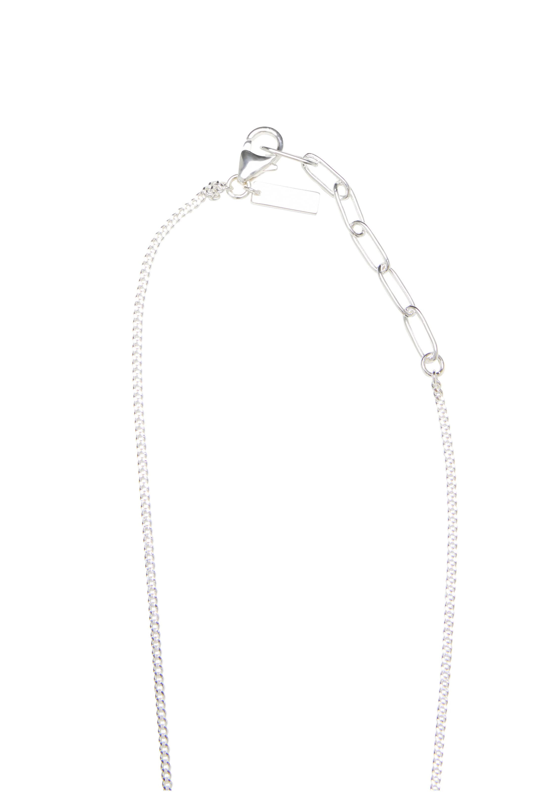 Commen Lines Necklace in Silver