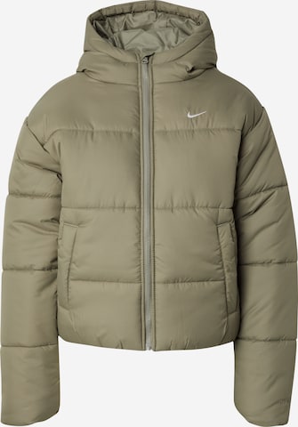 Nike Sportswear Зимняя куртка 'CLSC' в Зеленый: спереди