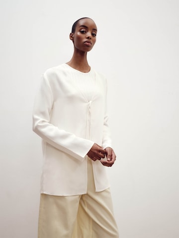 ABOUT YOU x Marie von Behrens Blouse 'Silva' in White: front