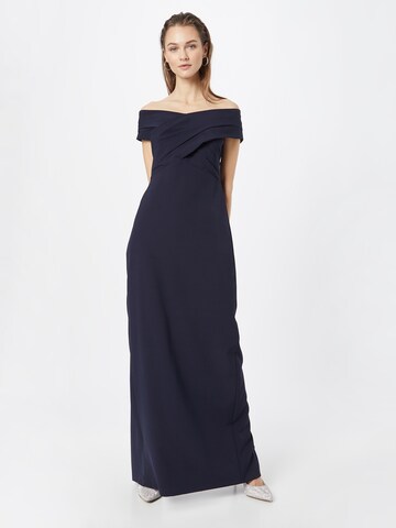 Abito da sera 'IRENE' di Lauren Ralph Lauren in blu: frontale