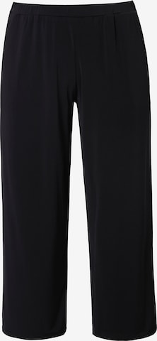Ulla Popken Trousers in Black: front