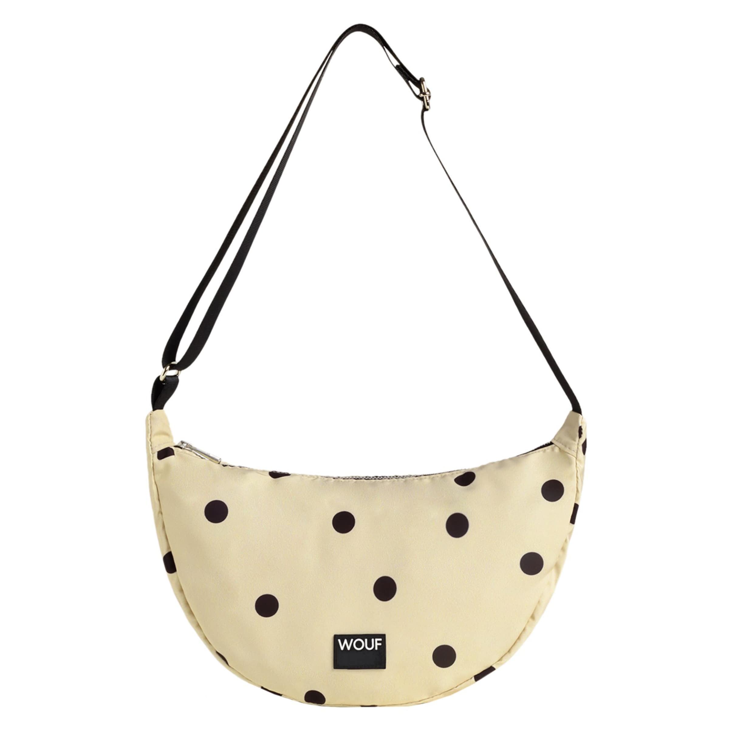 Borsa a tracolla di Wouf in beige: frontale