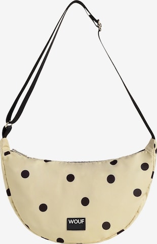 Borsa a tracolla di Wouf in beige: frontale