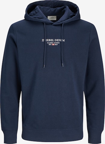 Sweat-shirt JJ Rebel en bleu : devant
