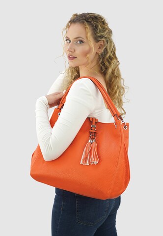 HARPA Schoudertas 'UZAY' in Oranje: voorkant