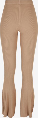 Flared Pantaloni di Urban Classics in beige