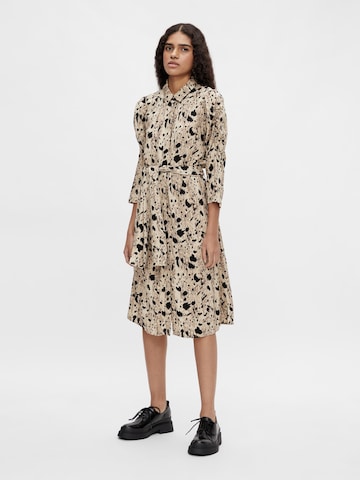 OBJECT Shirt Dress 'Donna' in Beige