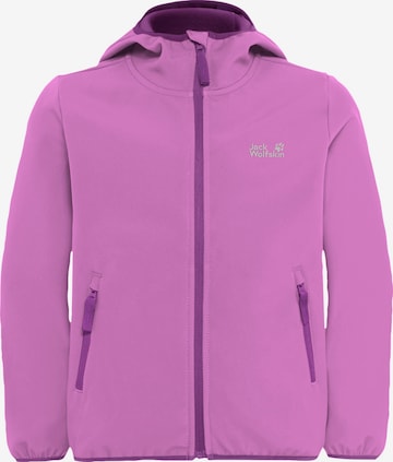 JACK WOLFSKIN Outdoor jacket in Pink: front