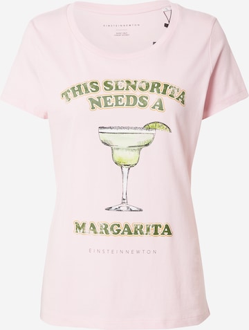 EINSTEIN & NEWTON T-Shirt 'This Seniorita Needs A…' in Pink: predná strana